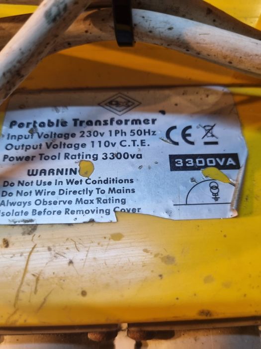 Vand tranfirmator 110 volti