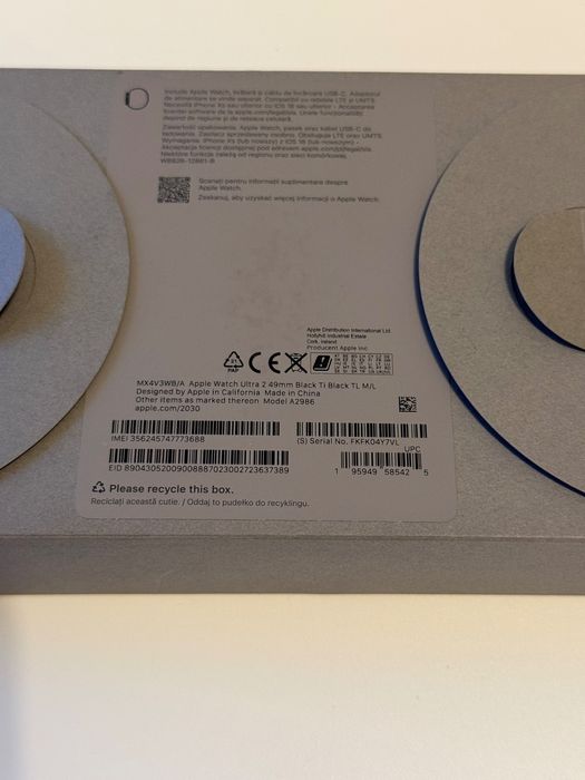 Гаранционен Apple Watch Ultra 2 Black Titanium