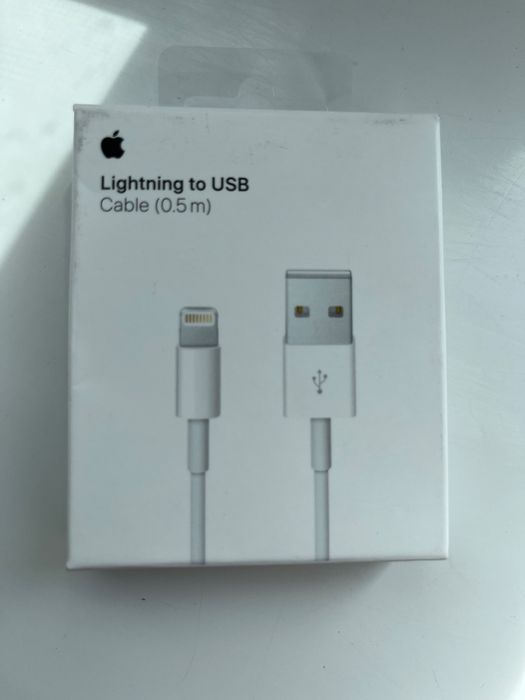 Cablu Apple Lightning to USB 0,5 m original sigilat