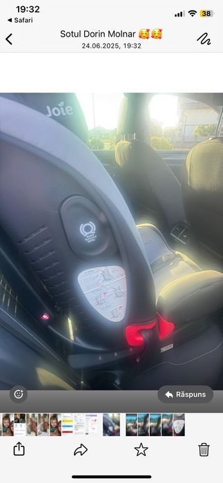 Scaun de mașină joie