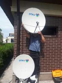 Установка Отау ТВ, телевизор установка на стену кронштйнов