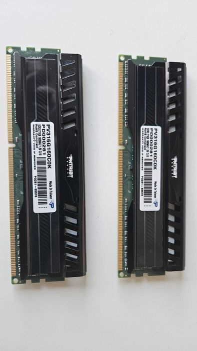 Memorie Viper Patriot DDR3-1600 CL10 16GB (2x8GB) - PV316G160C0K