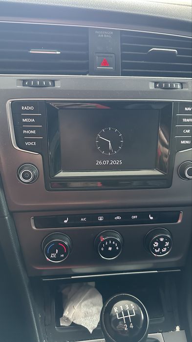 Vand VW Golf 7, euro 6, din 2014, diesel 1.6, 105 cai putere