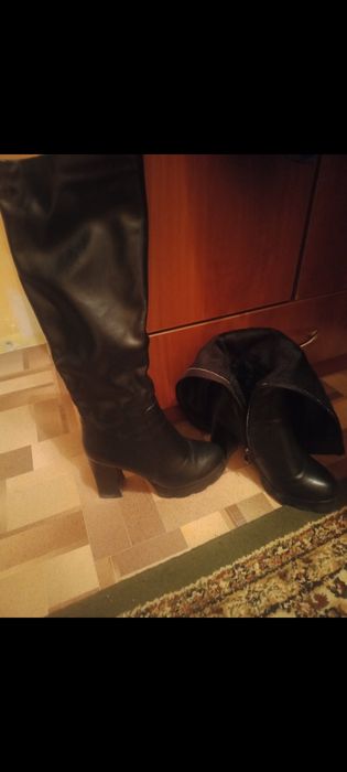 Сапожки зима платформа