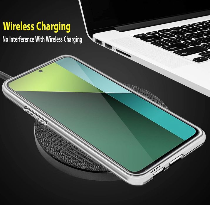 Прозрачен 360° Градуса Кейс за Xiaomi Redmi Note 13 Pro 5G