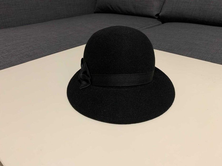 Palarie fetru dama marime 54 negru