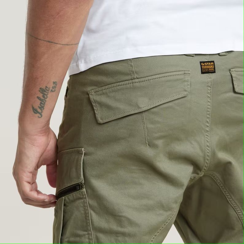 Оригинален мъжки карго панталон G-Star Raw Zip Pocket W33 W35 W36 нов