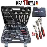 Комплект Инструменти 216 части KRAFT ROYAL Гедория К-т Гедоре