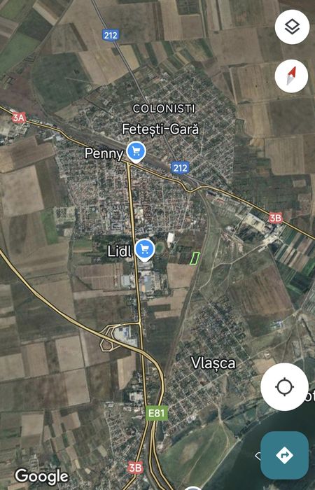 Vânzare teren Fetesti-Gara