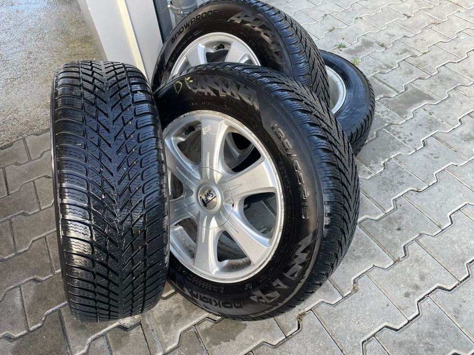 Jante Volvo S60 cauciucuri Nokian iarna noi