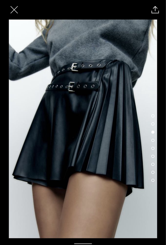Fusta-pantalon xs Zara ( Guess, Calvin Klein)