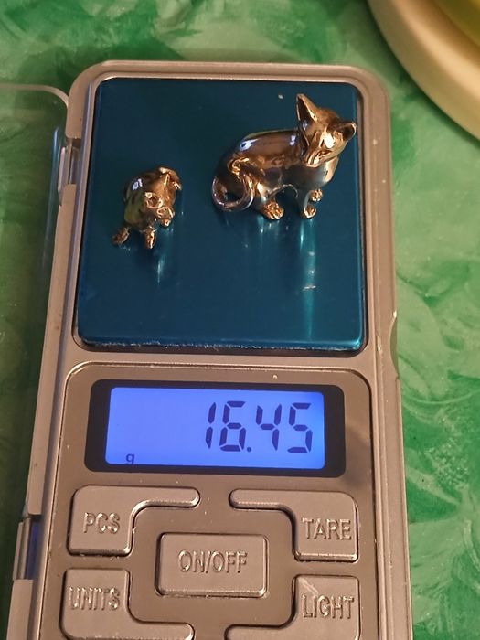 Miniatura argint masiv 800