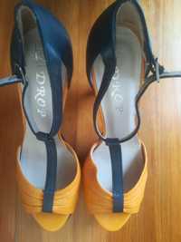 Sandale by DROP, foarte elegante, piele naturala fina, platforma