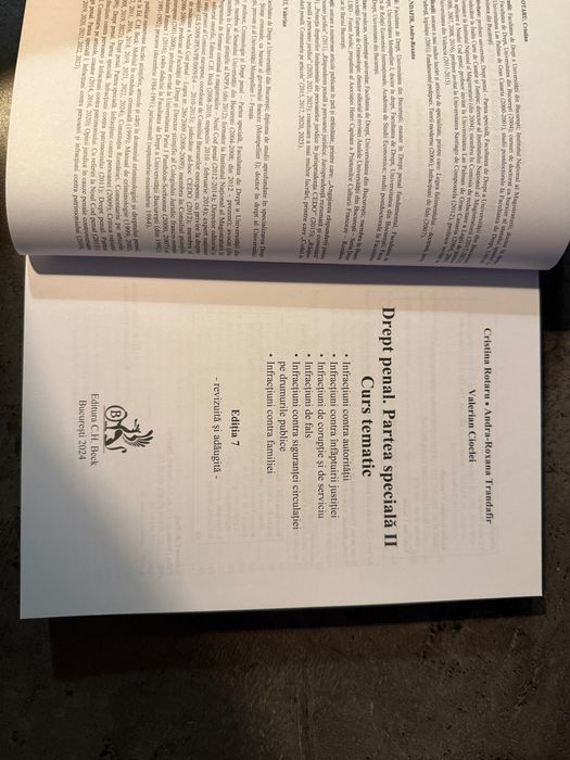 Drept penal. Partea specială. Cioclei. Volumele 1 și 2