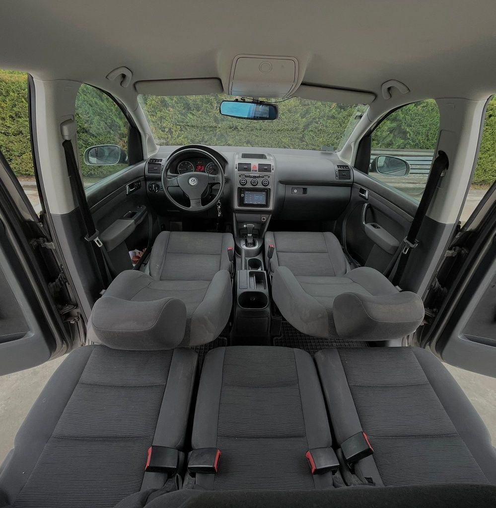Volkswagen Touran, 1.9 TDI, 2008, DSG, 105 CP, Numere export, HighLine