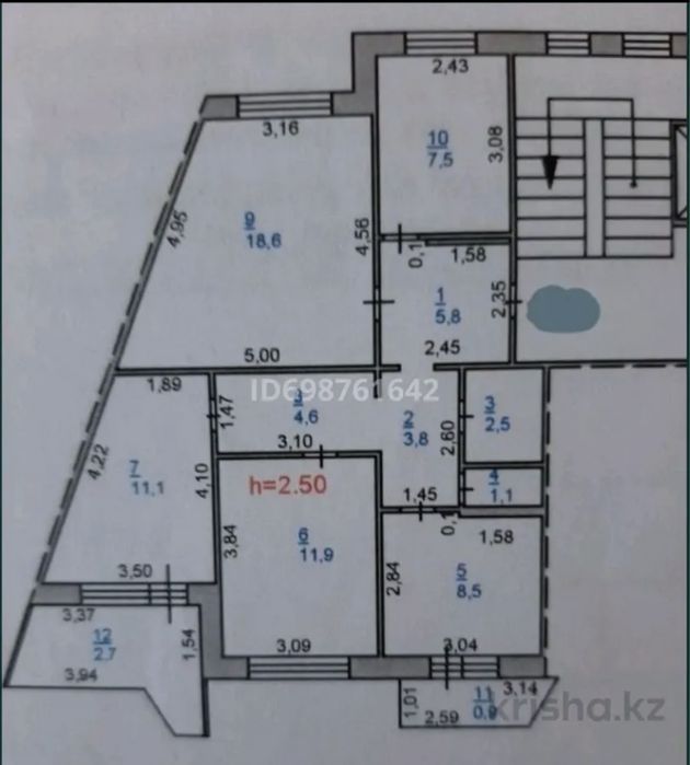 Продам 4 комн улучшенную