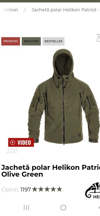 Polar helikon tex patriot