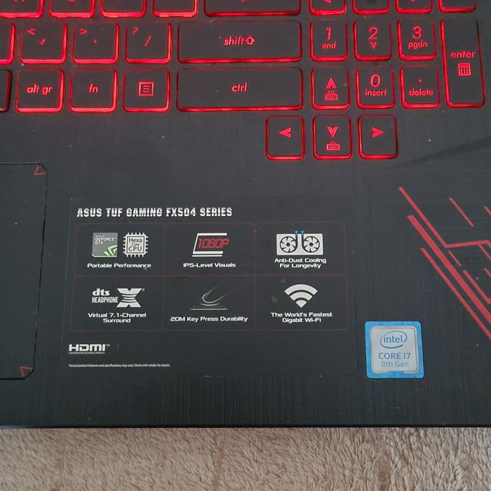 Asus TUF GAMING FX-504 defect