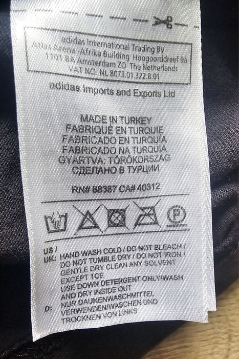 Tricou Adidas, , neagru, vintage, logo retro, marimea xS