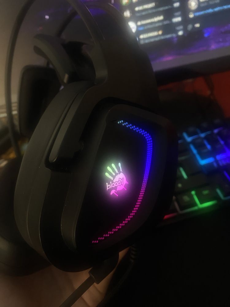 Игровые наушники A4Tech Bloody G575