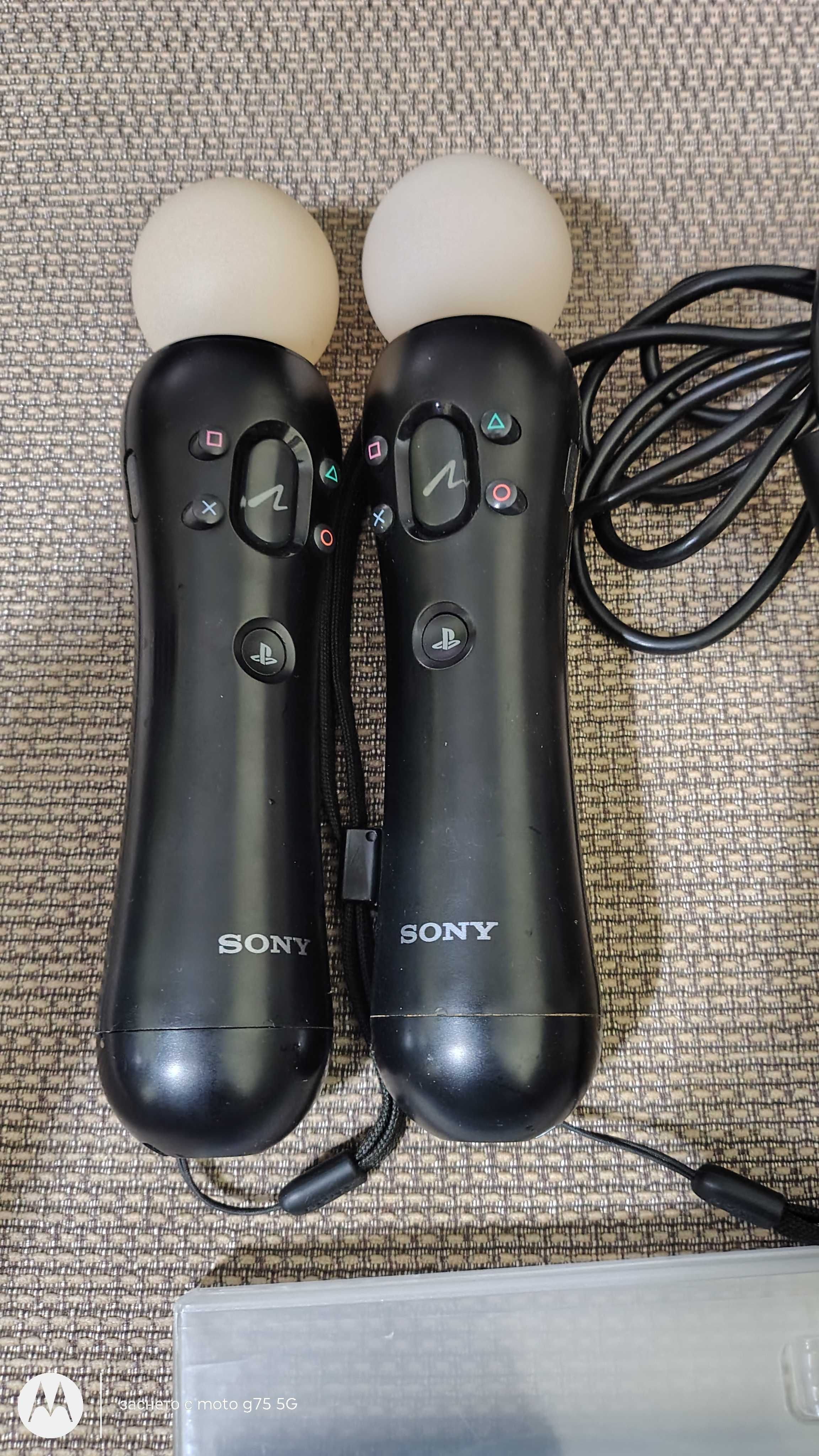 Move controllers за PS3/PS4,камера и игра - цената се коментира.