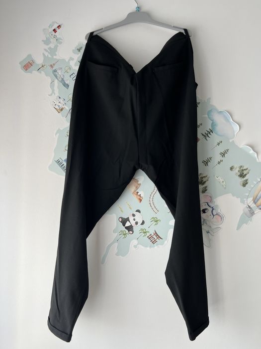 Pantaloni negri stofa