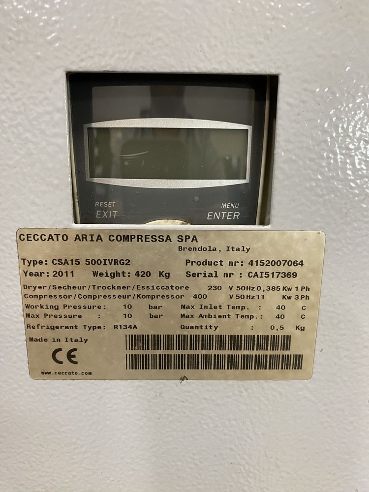 Компресор Ceccato CSA 15 IVR