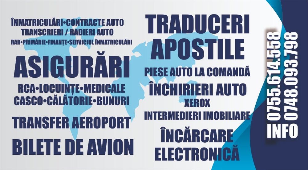 Birou Acte Auto Non Stop -Contracte Auto,Asigurari,Traduceri