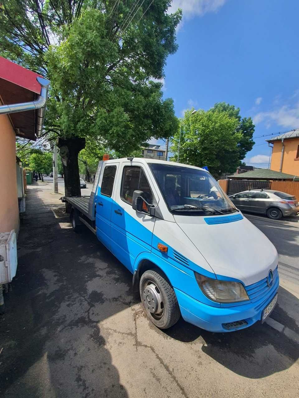 Vand autoplatforma auto  ba14 mercedes sprinter 413  3,5 t acte la zi