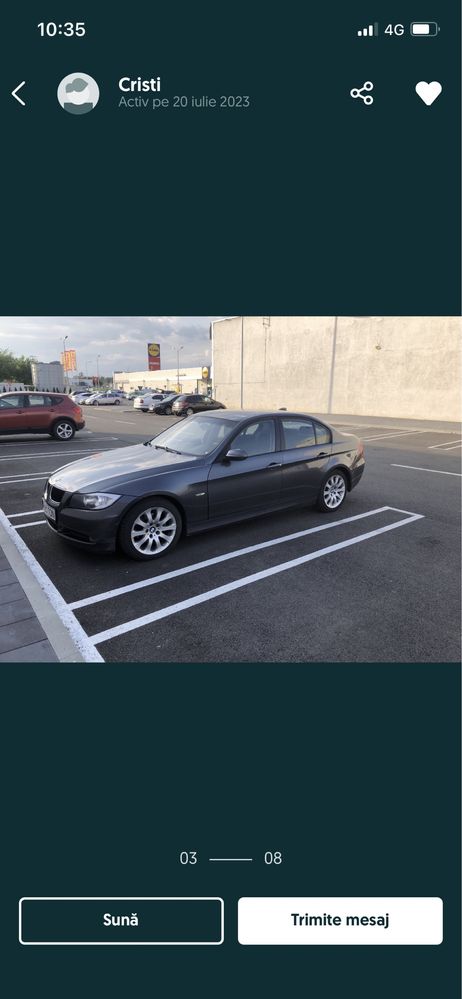 2006 BMW 320d 163hp distributia in fata