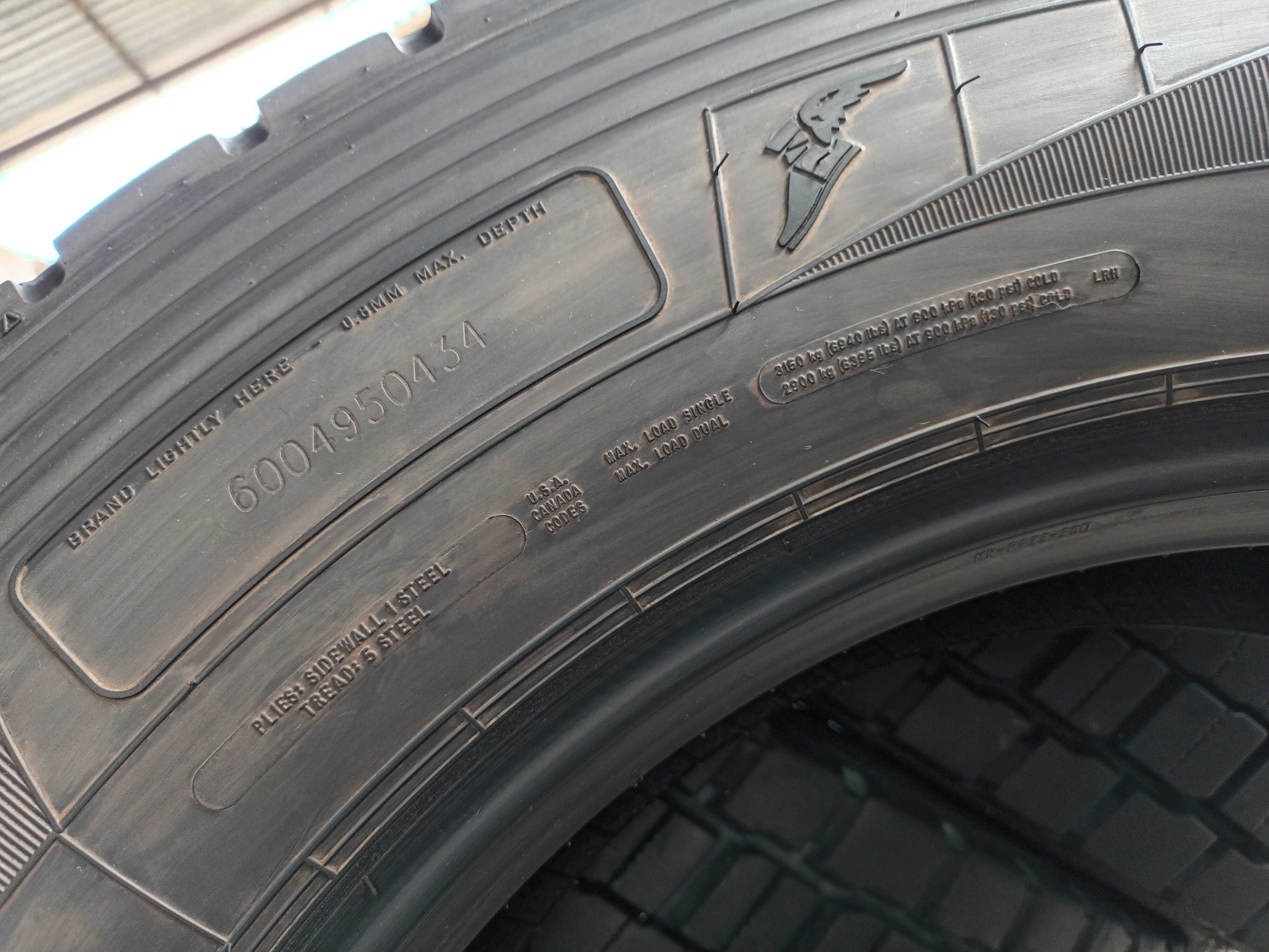 Тежкотоварни гуми 275/70 R22.5 Goodyear RHD 2 148/145M M+S Germany