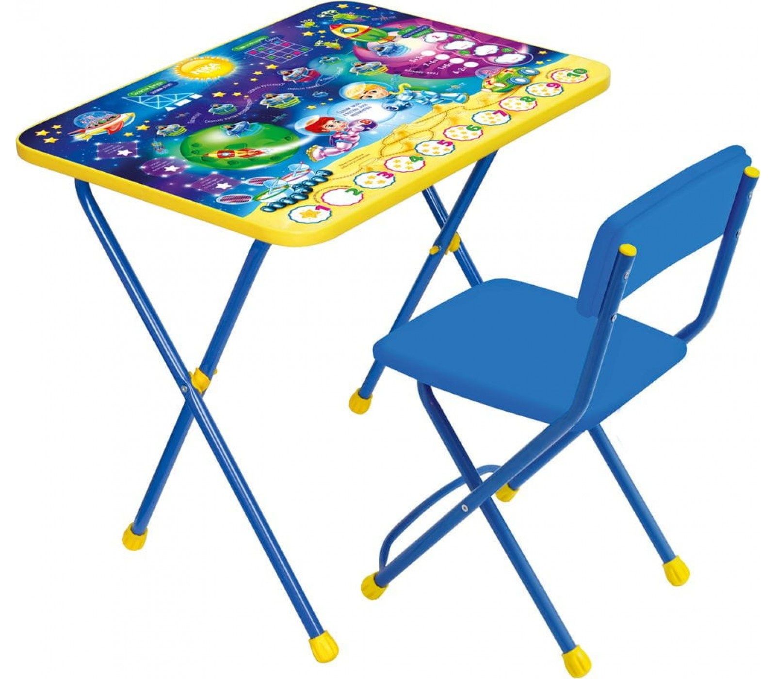 Детский стол со стулом. Комплект детской мебели