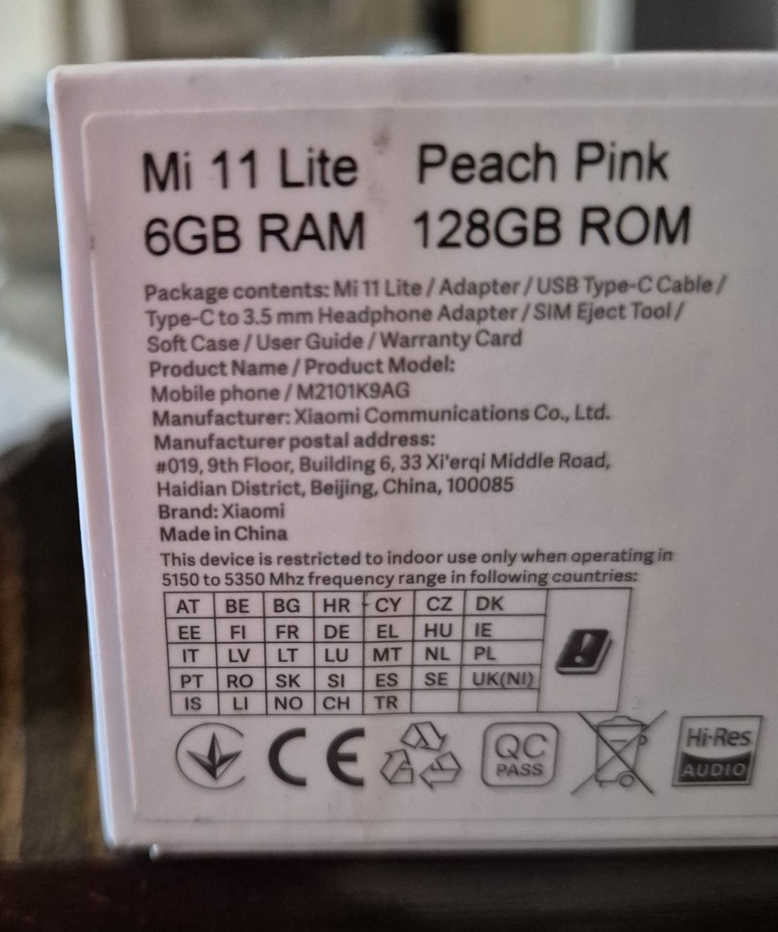 Xiaomi Mi 11 Lite Розов
