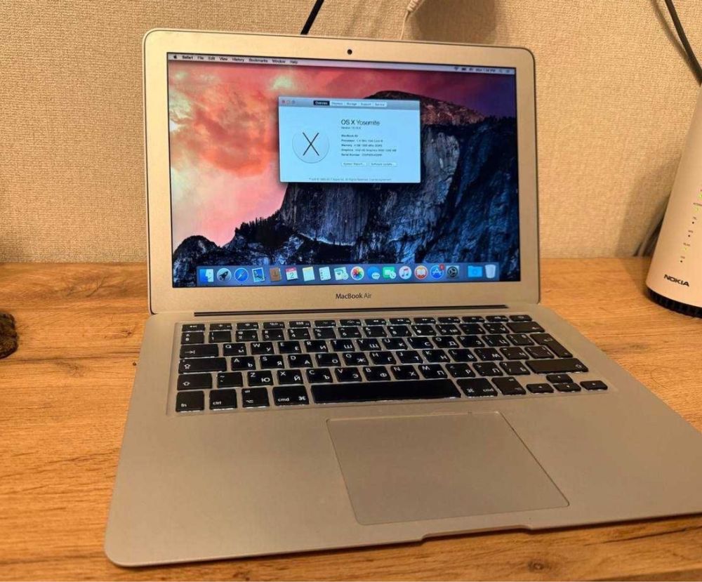 Macbook Air 13 256GB 4GB Ram I5