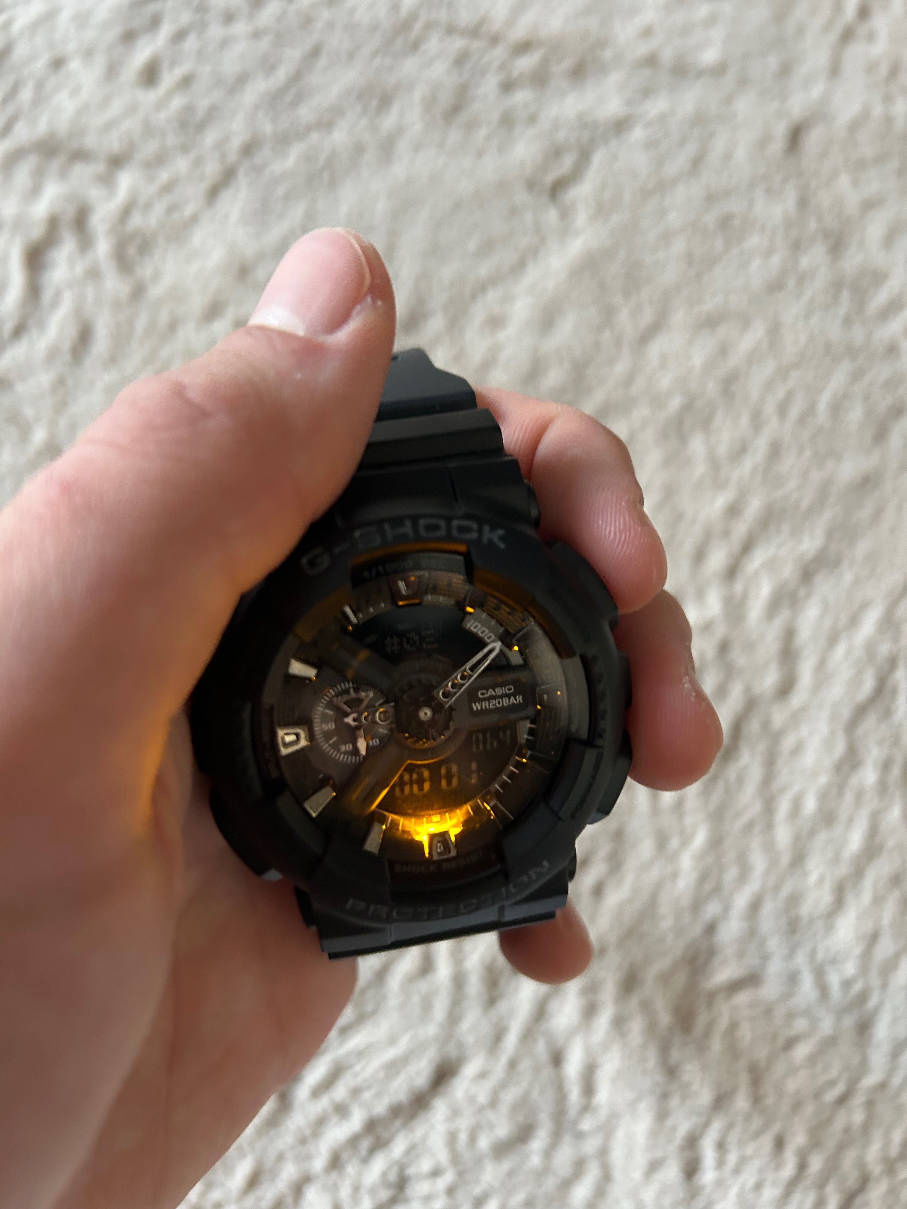 Ceas G-Shock negru nou