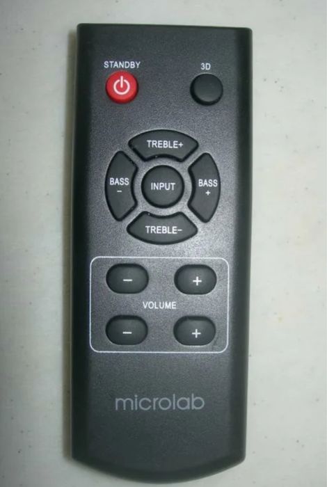 Оригинальный пульт от Microlab fc530. Новый