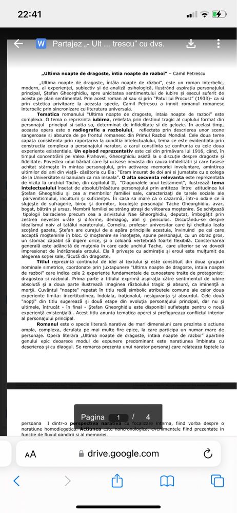 Materiale BAC Romana PDF