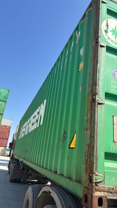 контейнер 40 футовый морской.