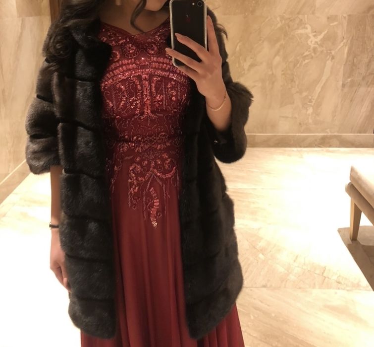 Норковая шуба