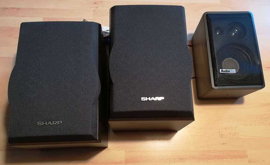 Amplificator/ Amplituner / Receiver Panasonic & Boxe Sharp