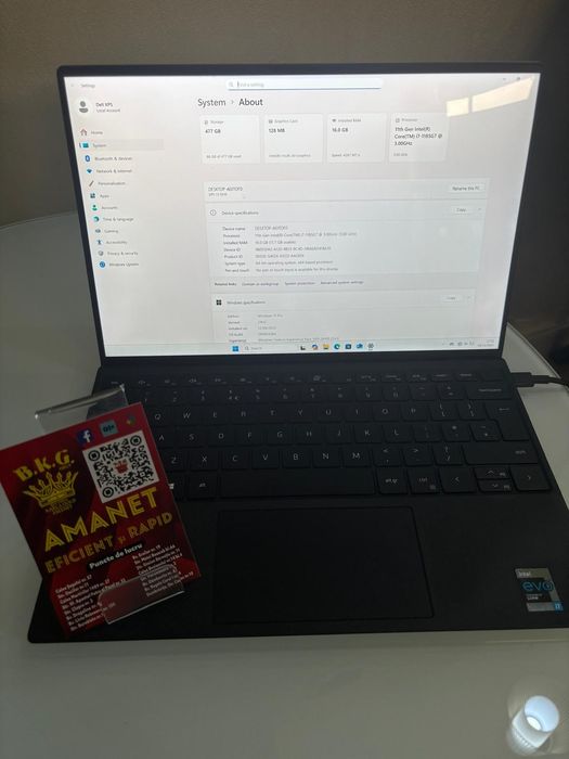 Dell XPS 9310 Amanet BKG