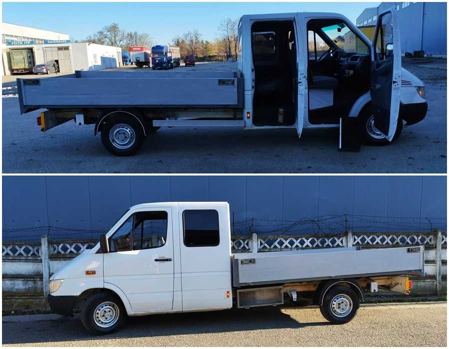 Sprinter 313 CDI > Maxi lada 3.40m < Doka cu 7 locuri  Unic proprietar