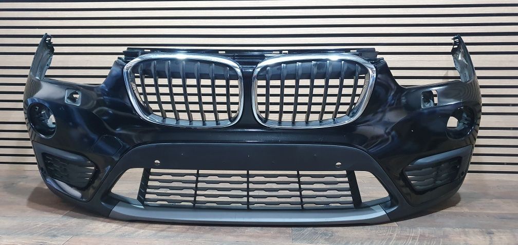 BMW X1 F48 bara fata normal grila chrom proiector crom