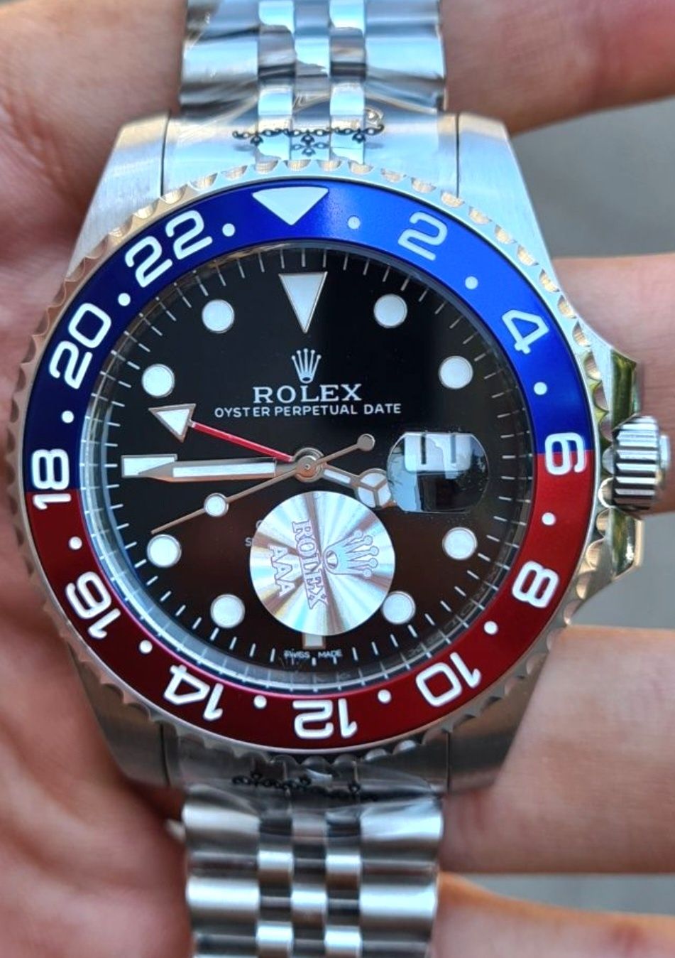 Rolex GMT-Master I1"Pepsi" AUTOMATIC ETA Master Quoality
Master Qualit