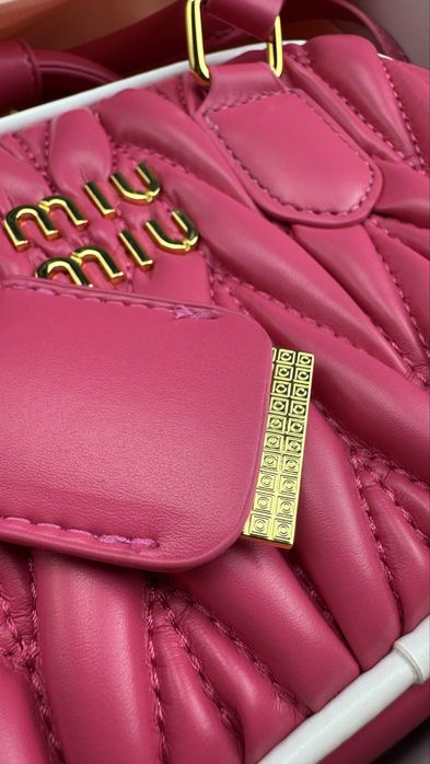 Geanta Miu Miu Roz | Transport Gratuit