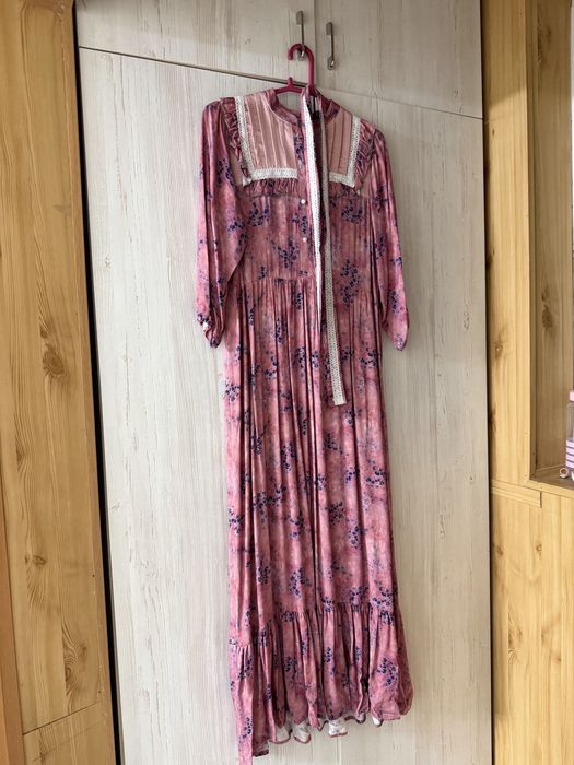 Платье купра платок в подарок