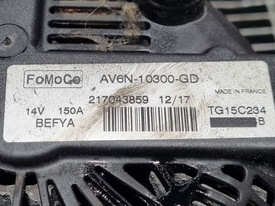 Alternator Ford Kuga II Facelift 1.5 TDCI 2016 - 2019 120CP 1499CC XWMB XWMC Euro6 ...