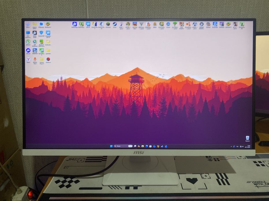 Игровой Монитор MSI MAG 2560x1440,очень плавный180hz ips 2k 27 дюймов
