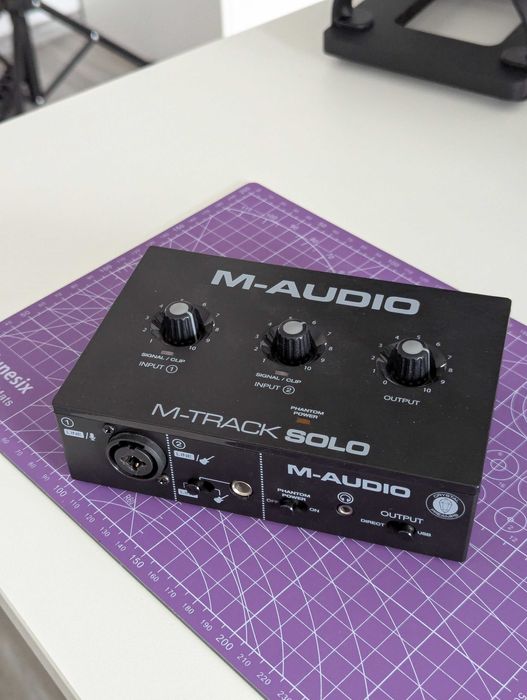 Placă audio externă (USB) M-Audio M-Track Solo