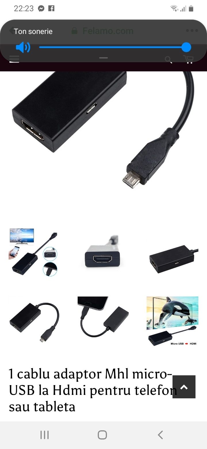 Adaptor HDMI-C pt internet pe TV-nou